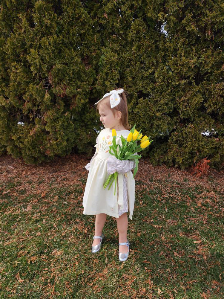 Easter Pinafore Dress