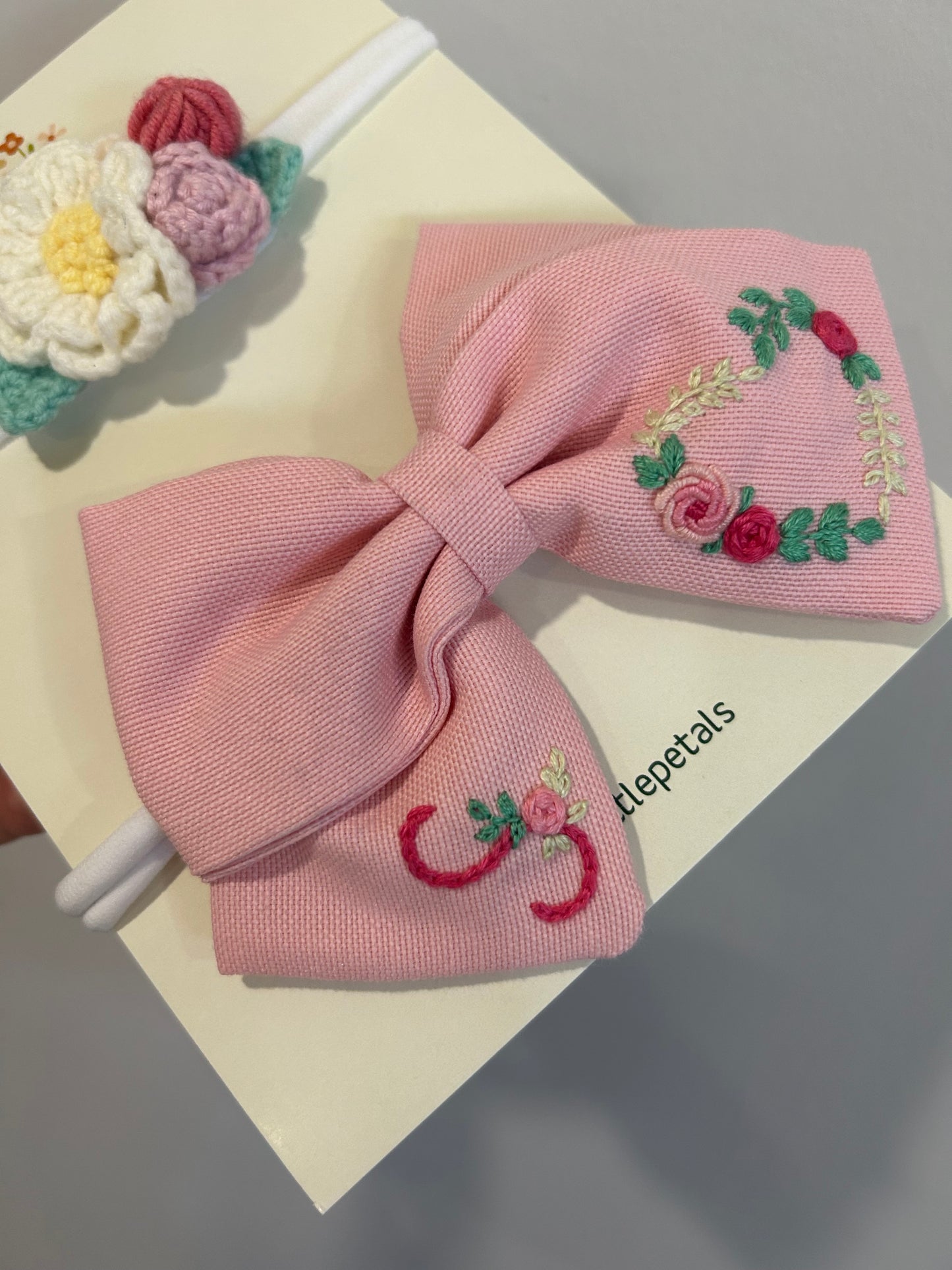 Valentines Day Hair Bows