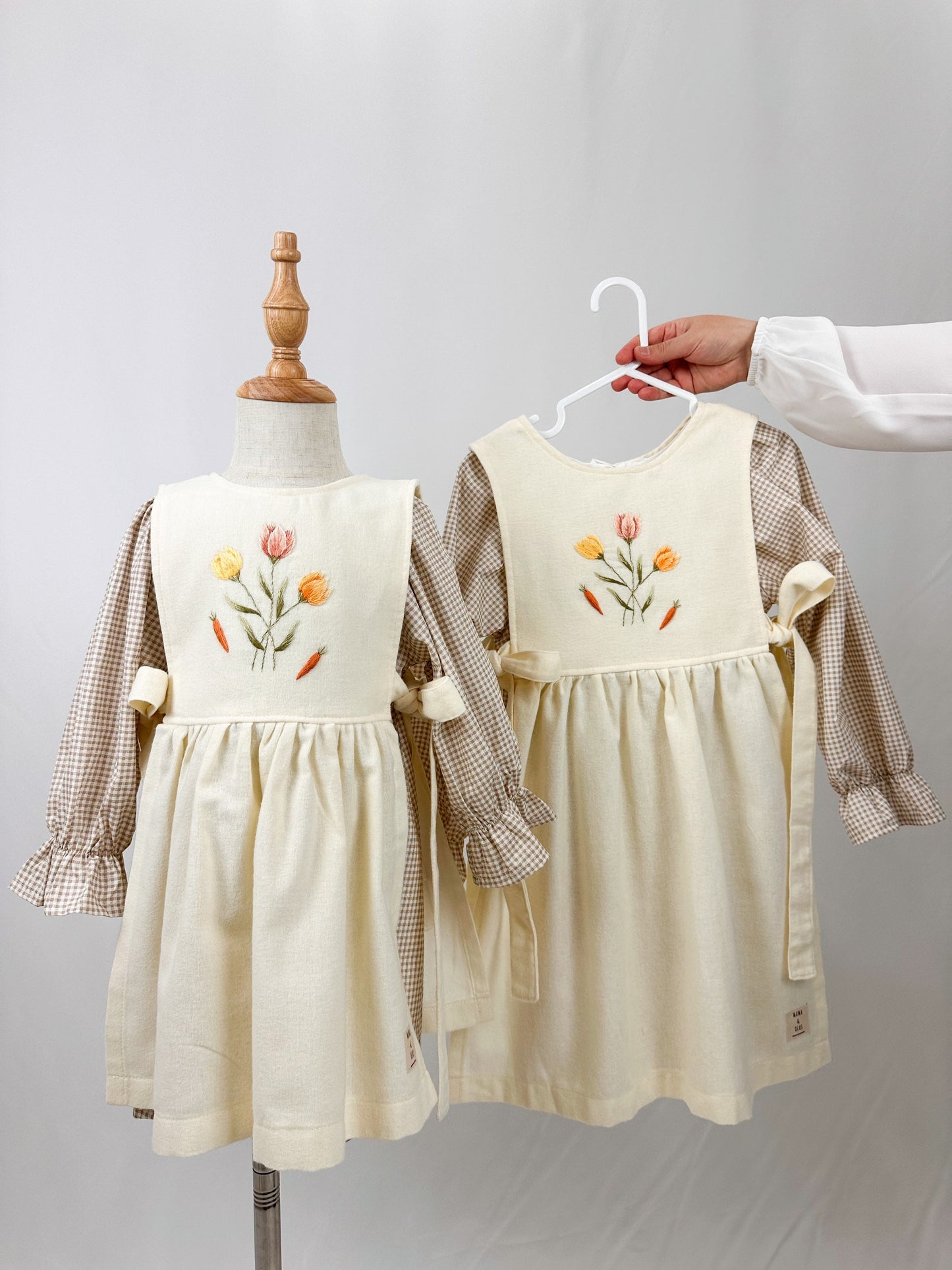Easter Pinafore Dress