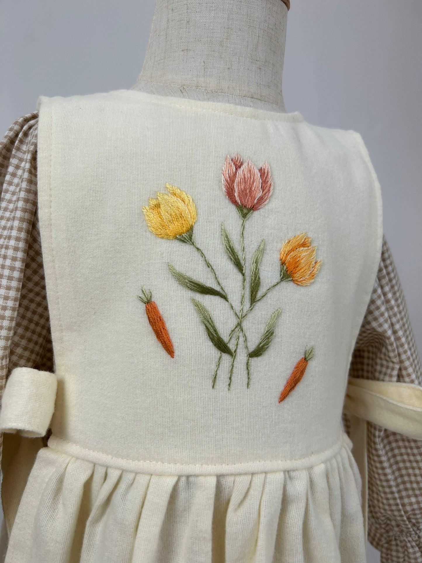 Easter Pinafore Dress