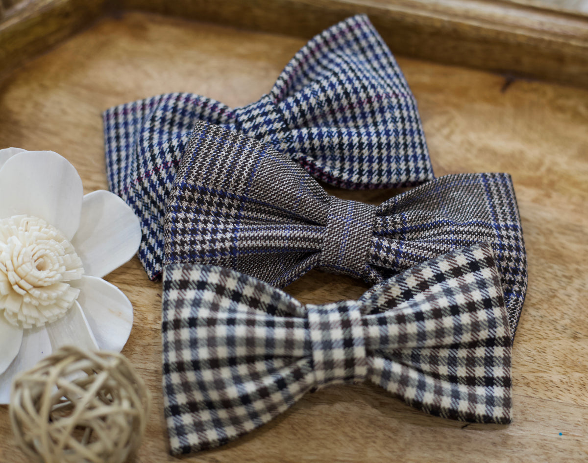 Matching Gingham Hair Bow