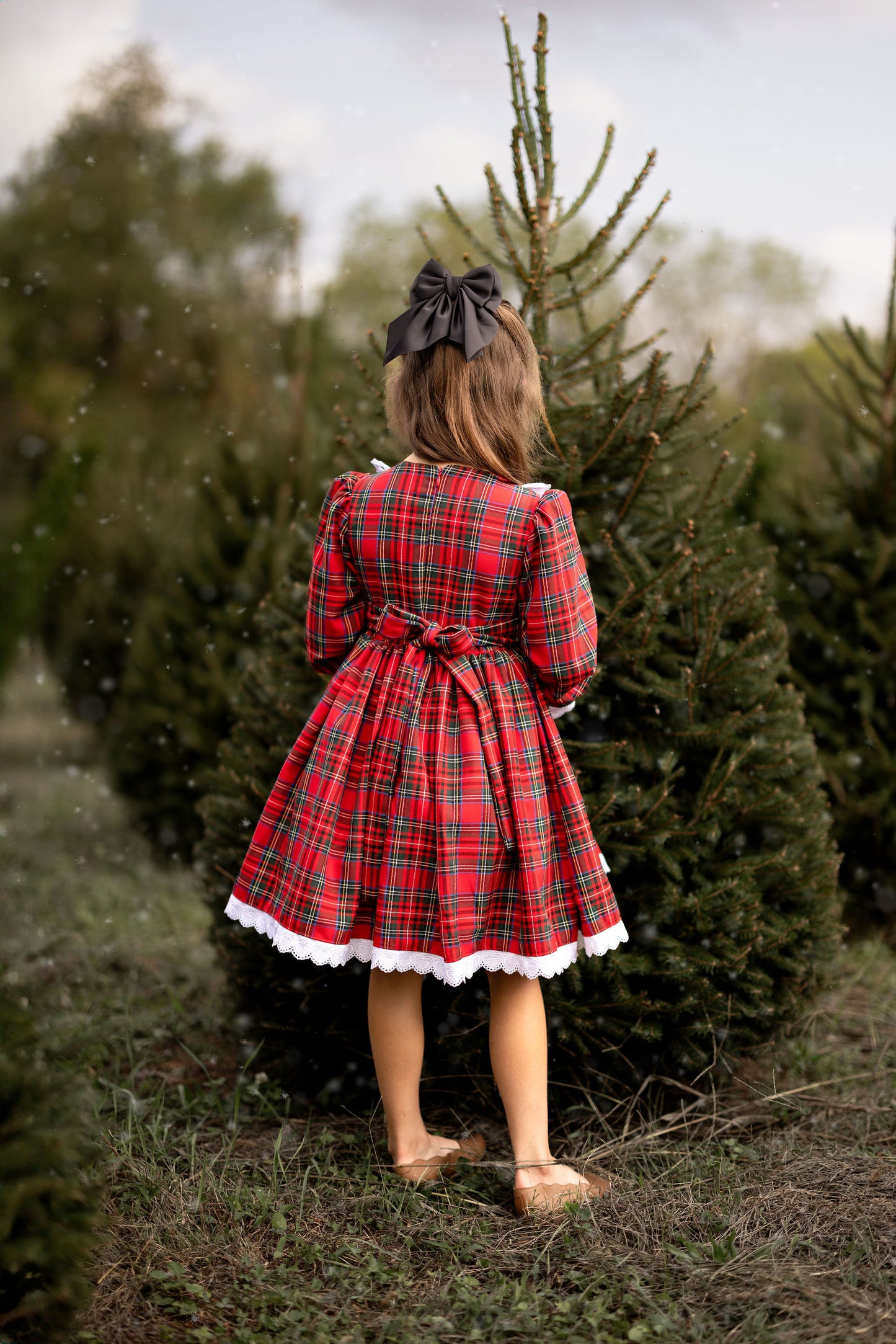 (Pre-Order)Vintage Charm Holiday Dress