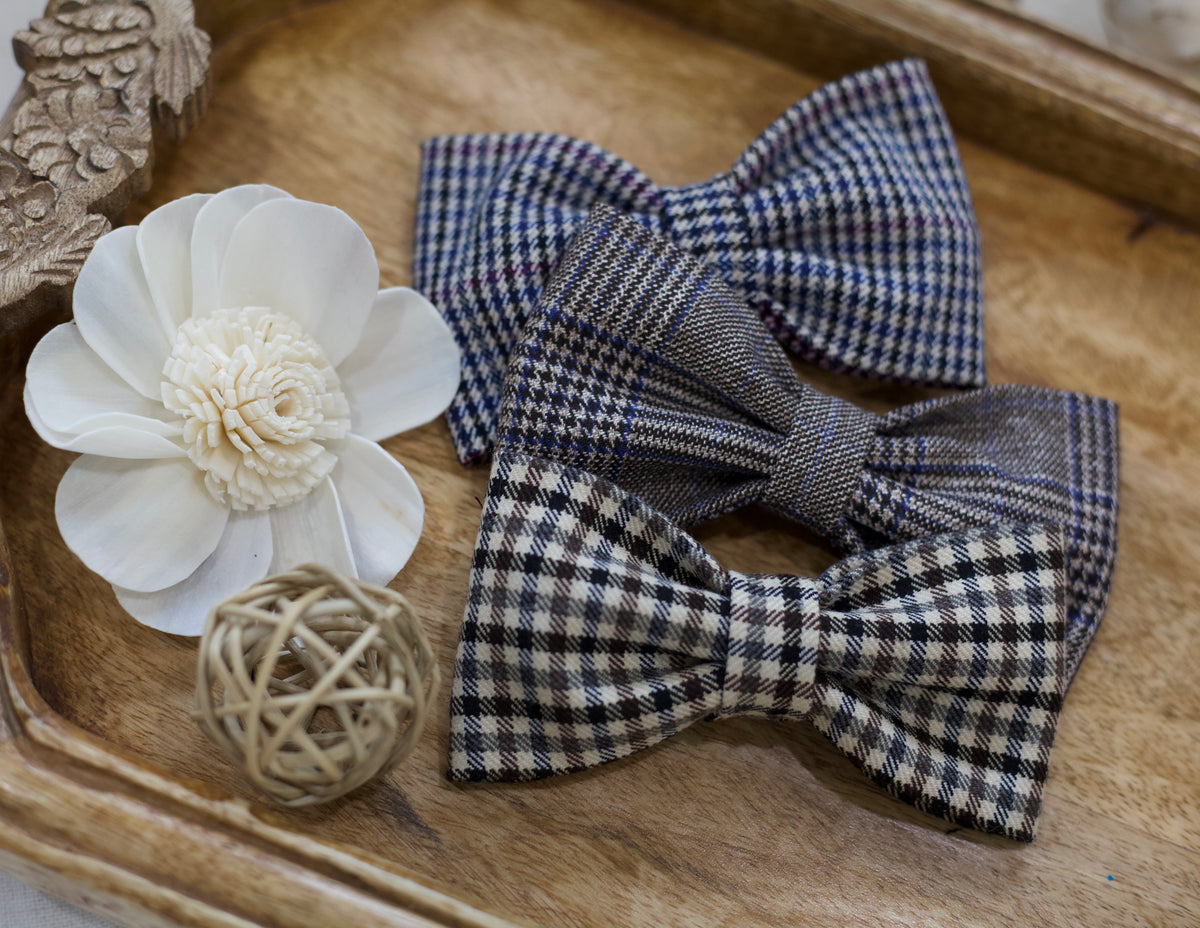 Matching Gingham Hair Bow