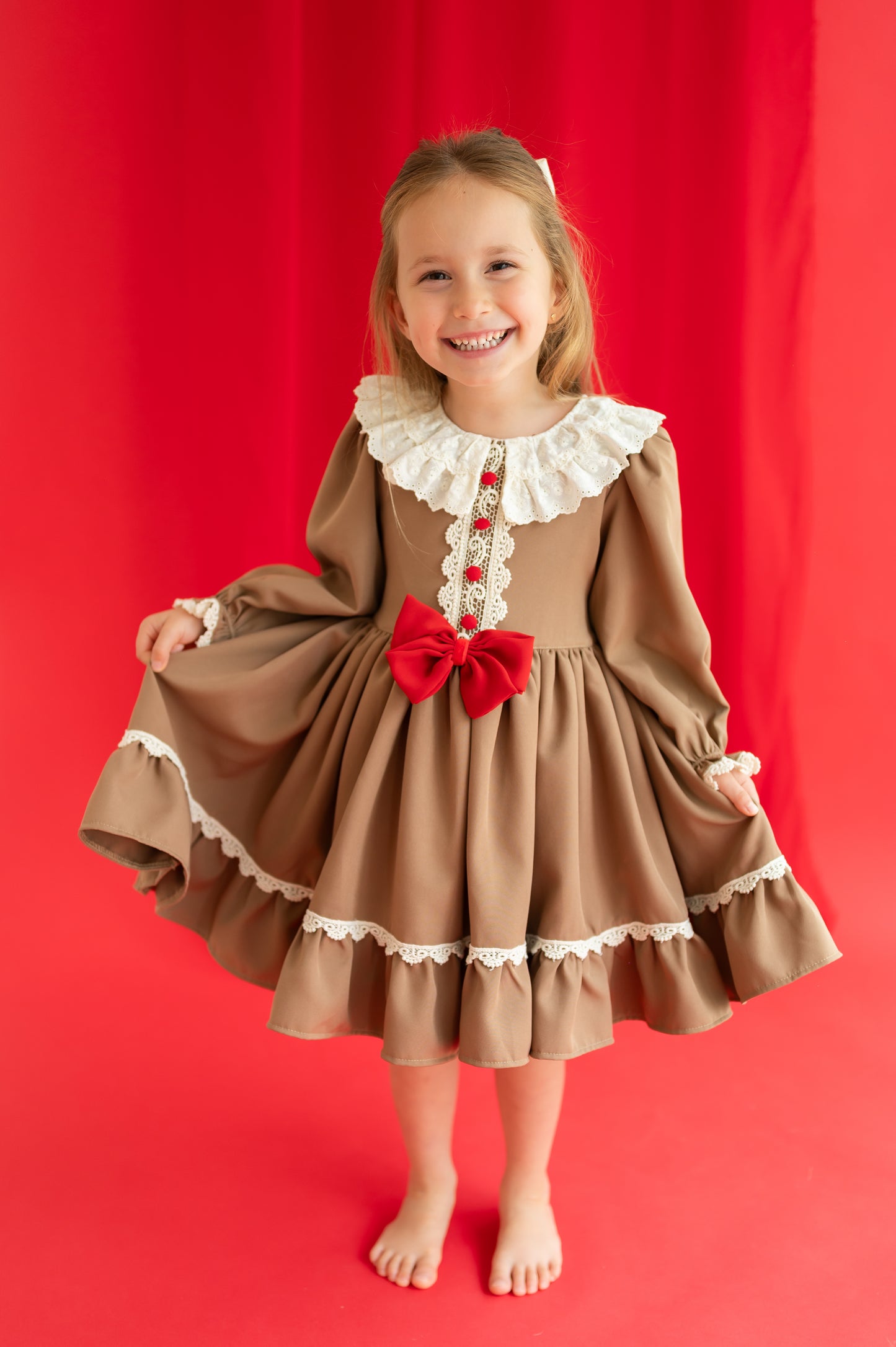 (Pre-Order) Gingerbread Dreams Dress