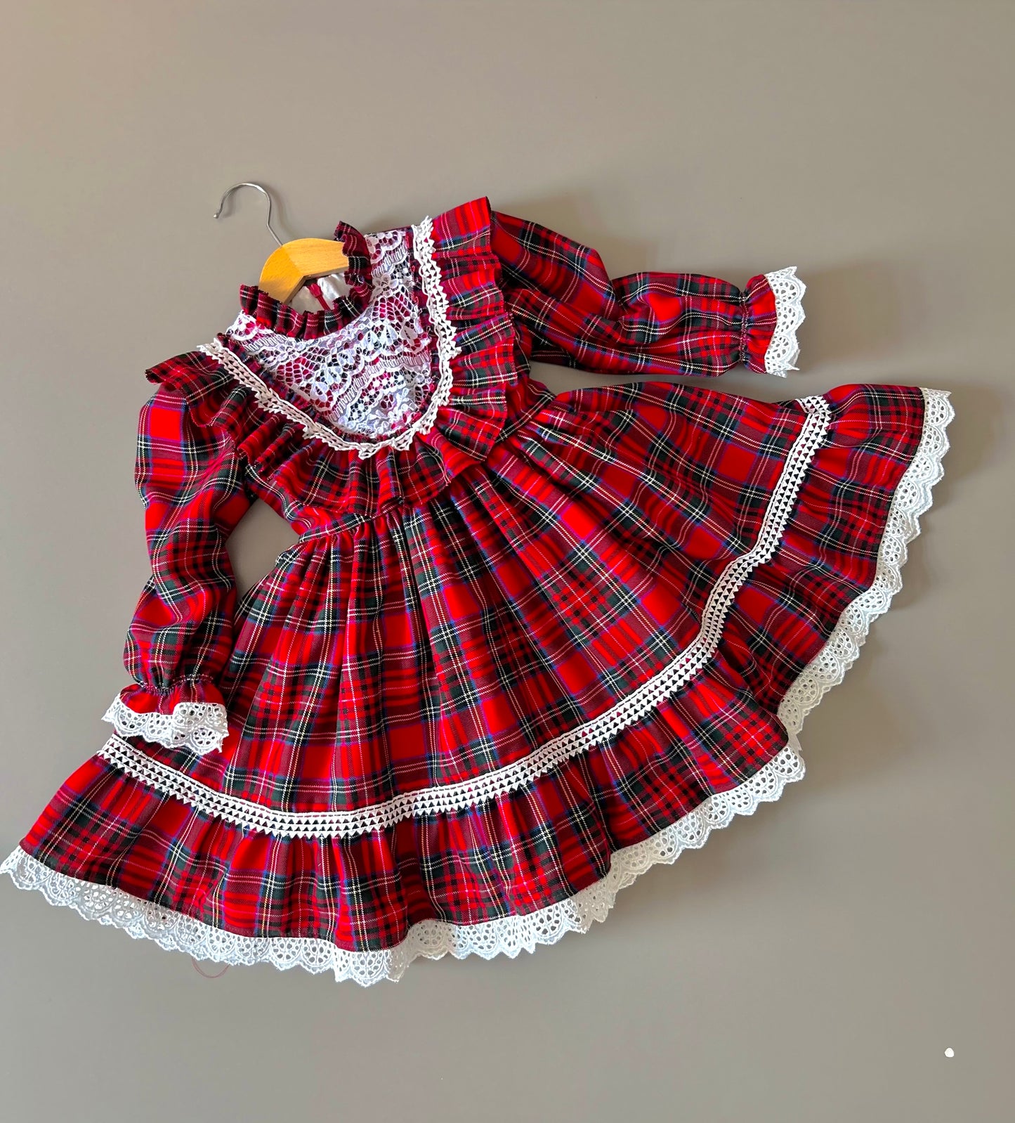 (Pre-Order) Vintage inspired Plaid Dress