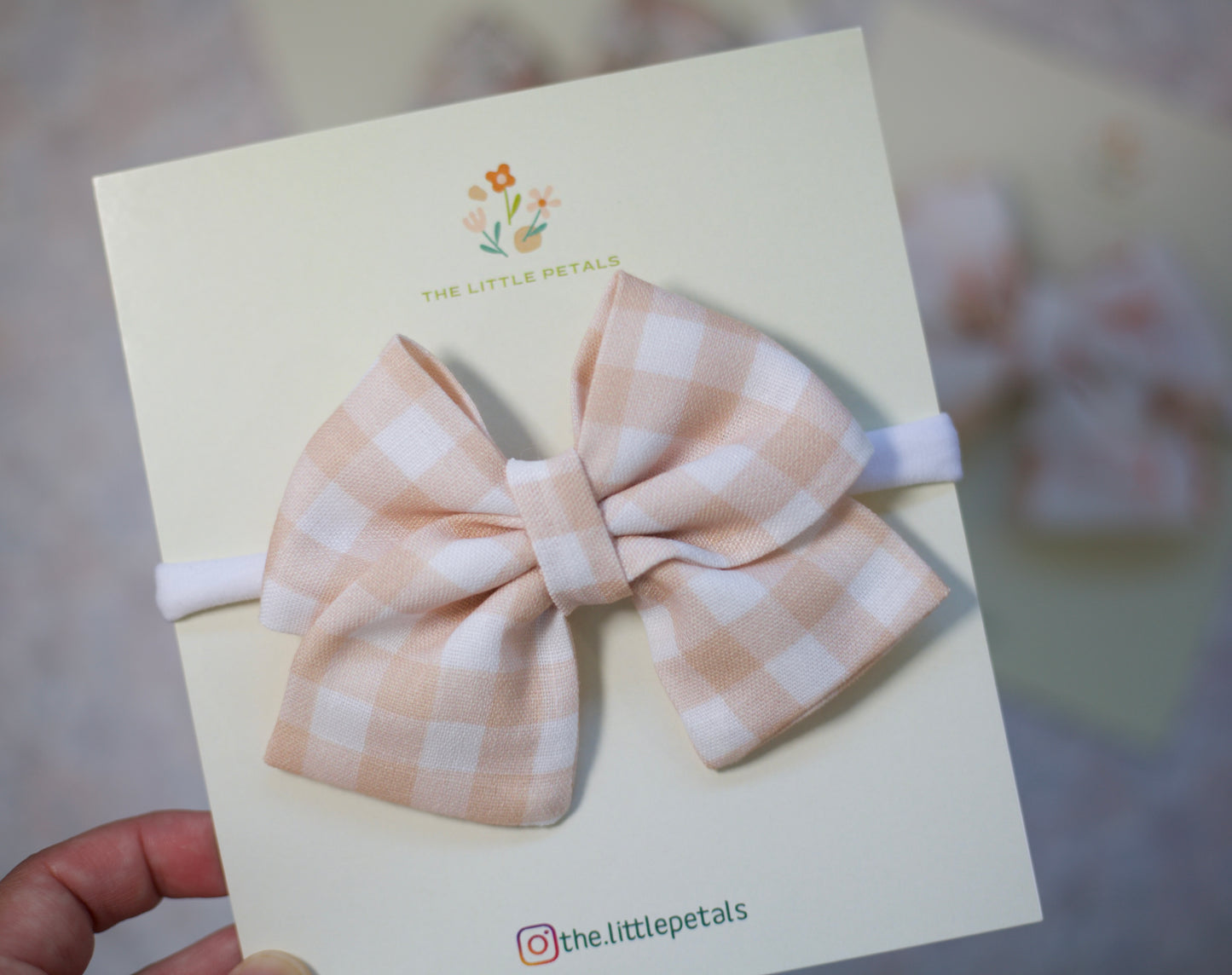 Bow Trio – Bahama Linen