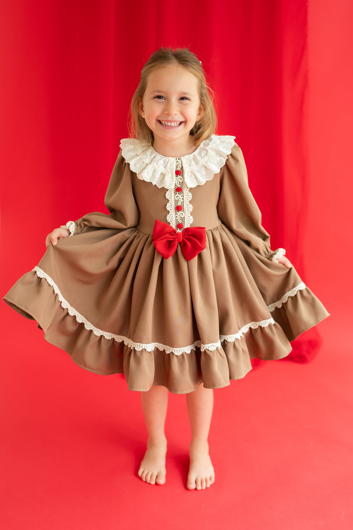 (Pre-Order) Gingerbread Dreams Dress