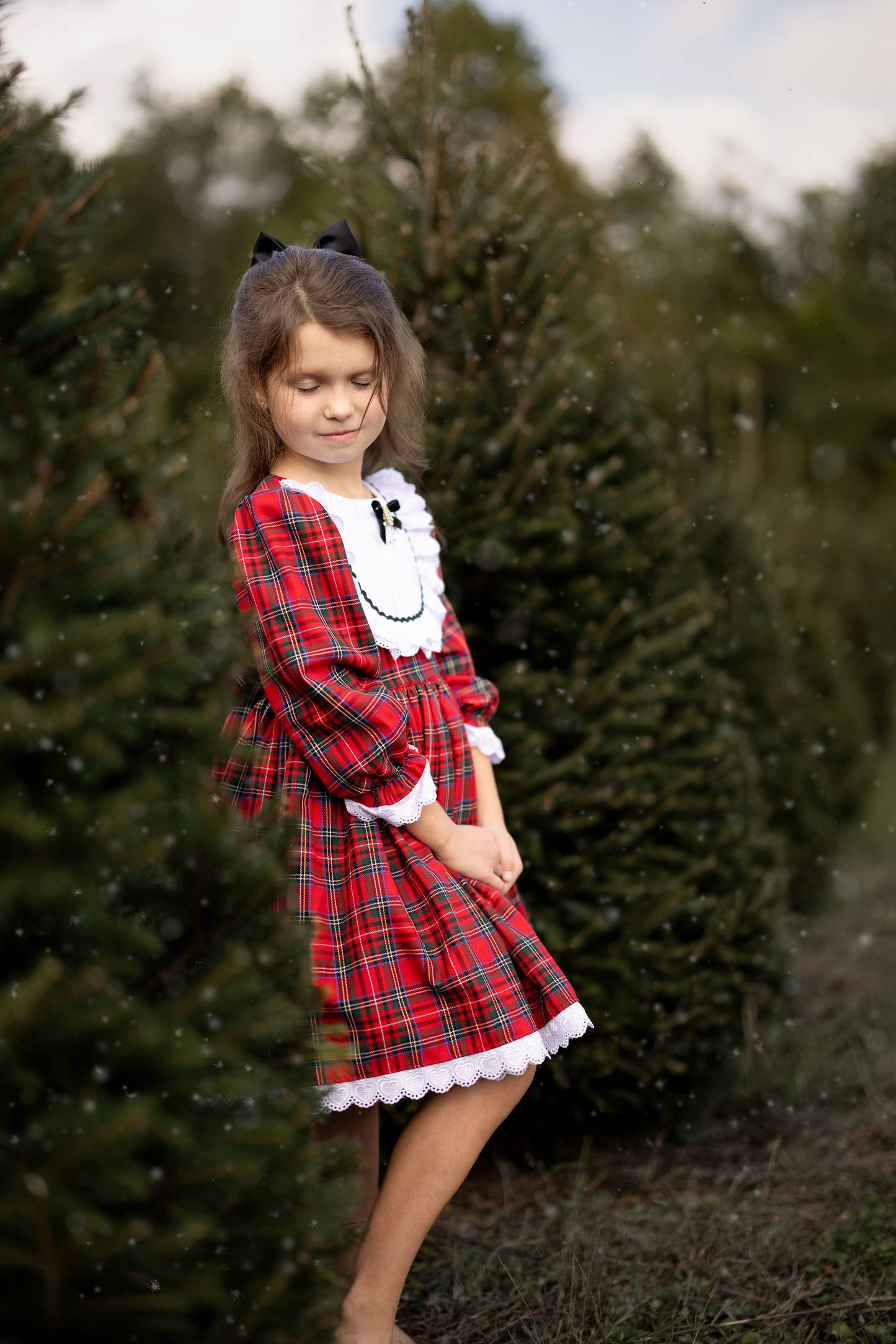 (Pre-Order)Vintage Charm Holiday Dress