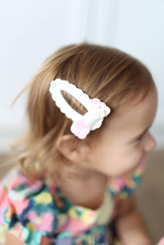 Sequins Snap Clips