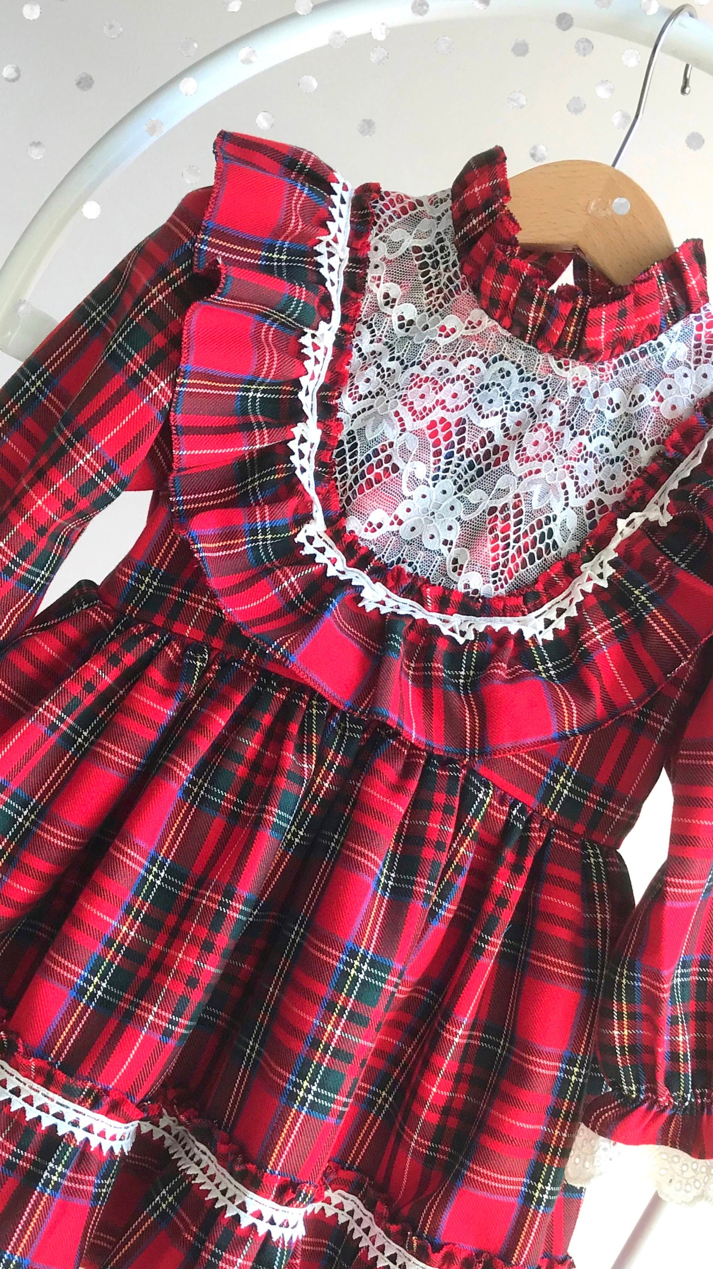 (Pre-Order) Vintage inspired Plaid Dress