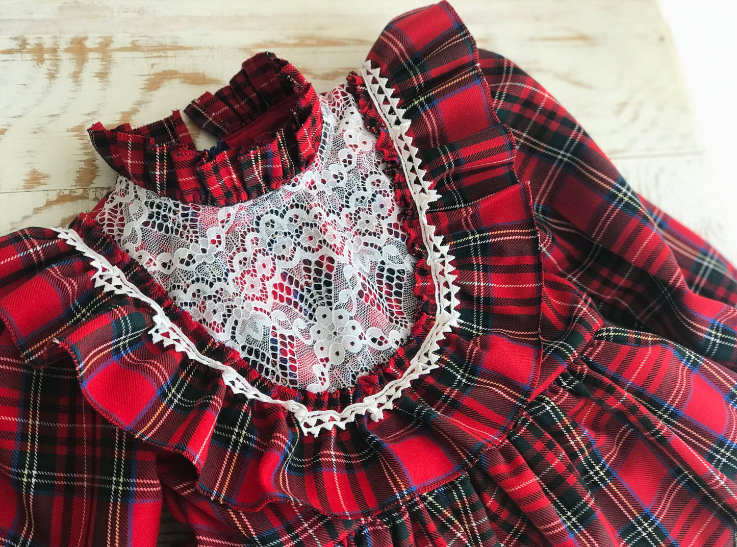 (Pre-Order) Vintage inspired Plaid Dress