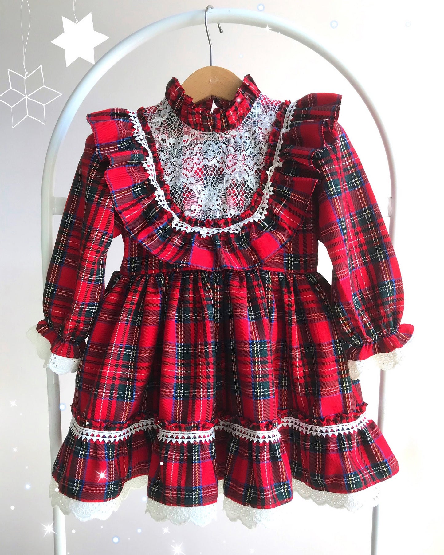 (Pre-Order) Vintage inspired Plaid Dress