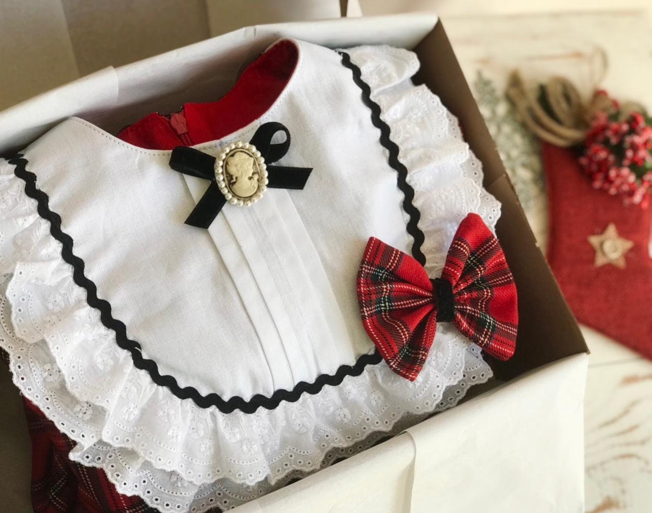 (Pre-Order)Vintage Charm Holiday Dress