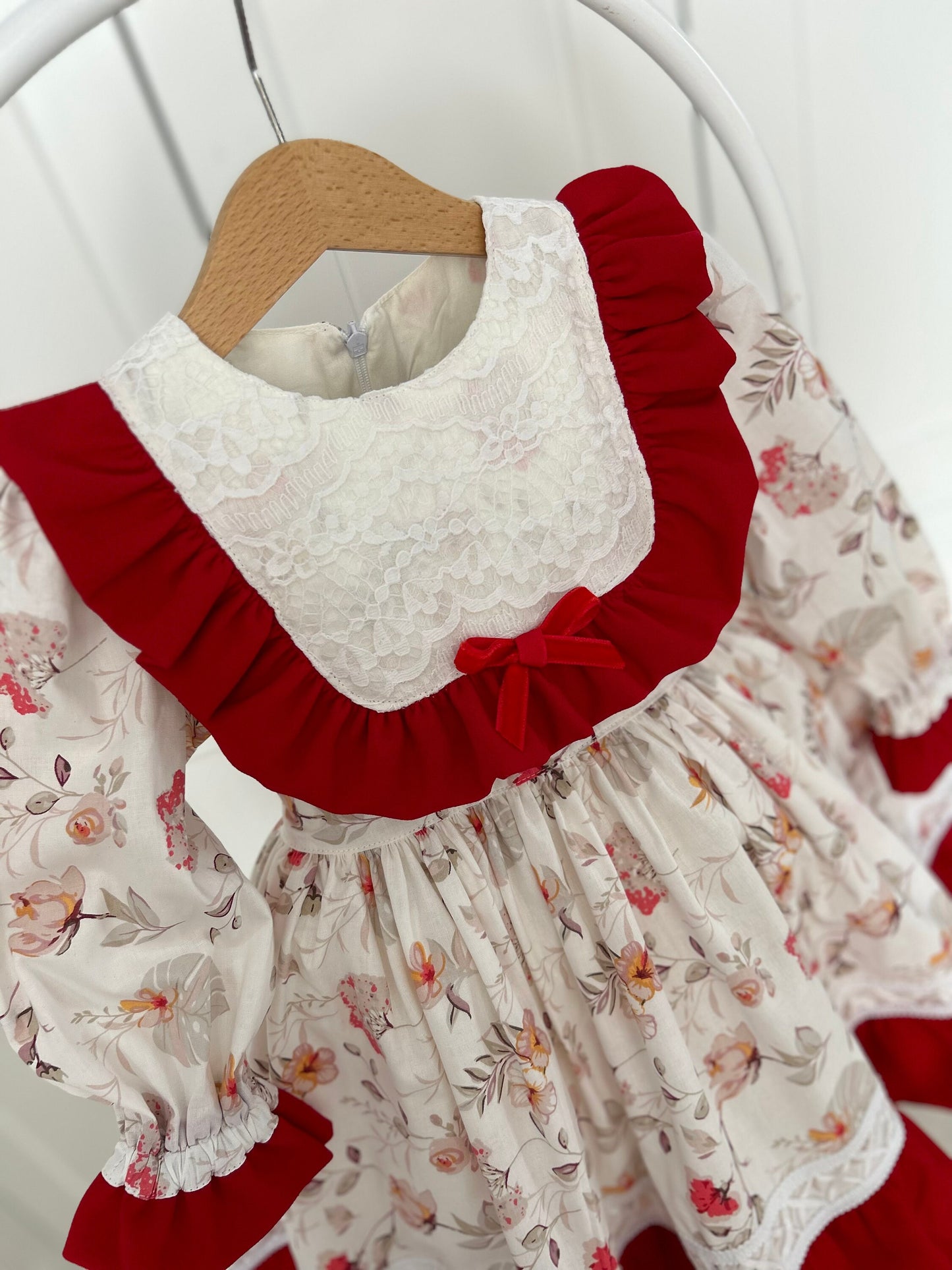 (Pre-Order) Festive Ruffle Blossom Dress