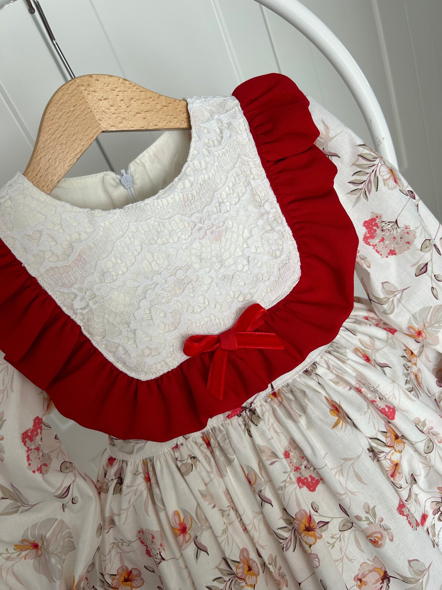 (Pre-Order) Festive Ruffle Blossom Dress