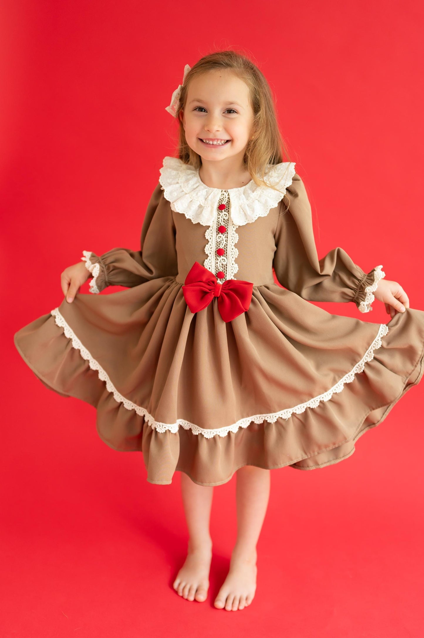 (Pre-Order) Gingerbread Dreams Dress